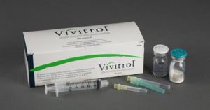 Vivitrol prevents relapse on opiates and alcohol.