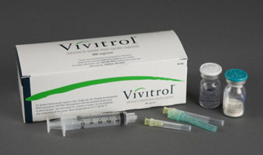 Vivitrol prevents relapse on opiates and alcohol.